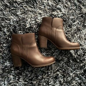 Timberland brown leather boots